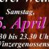 Nacht der  Weine am 5. April ´25